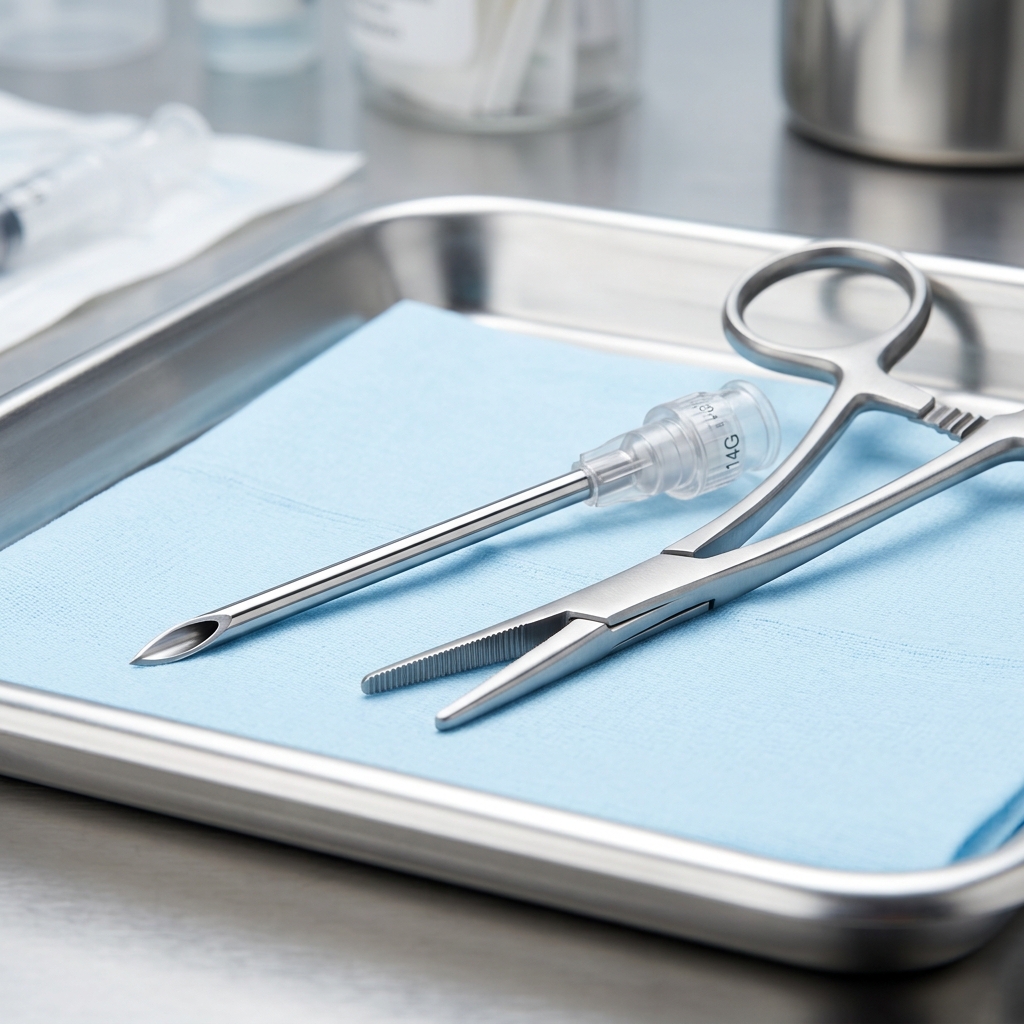 Curved Needle Navigation